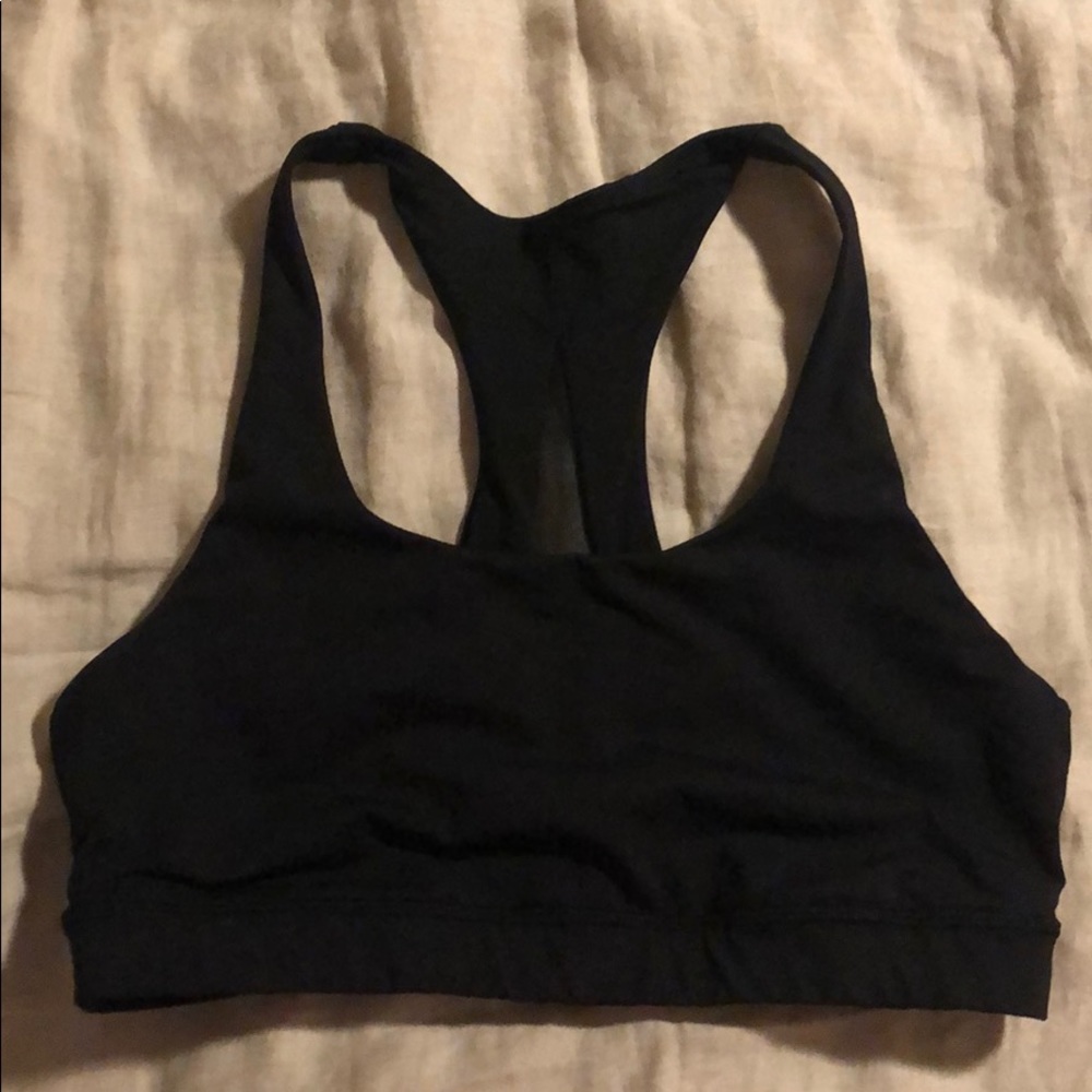lululemon invigorate bra - black